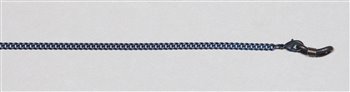 Metal chain rubbertouch navy